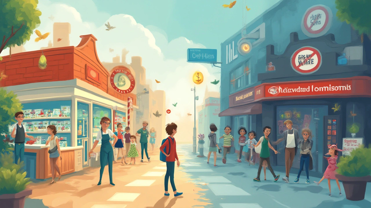 Balancing Price, Privacy, and Using Trusted Alternatives
