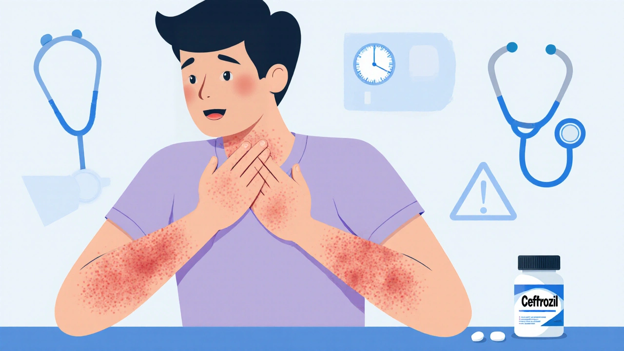 Cefprozil Allergy: Symptoms, Diagnosis, and How to Manage It