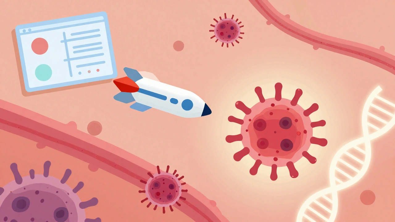 Nanoparticle targeting cancer cell while sparing healthy tissue