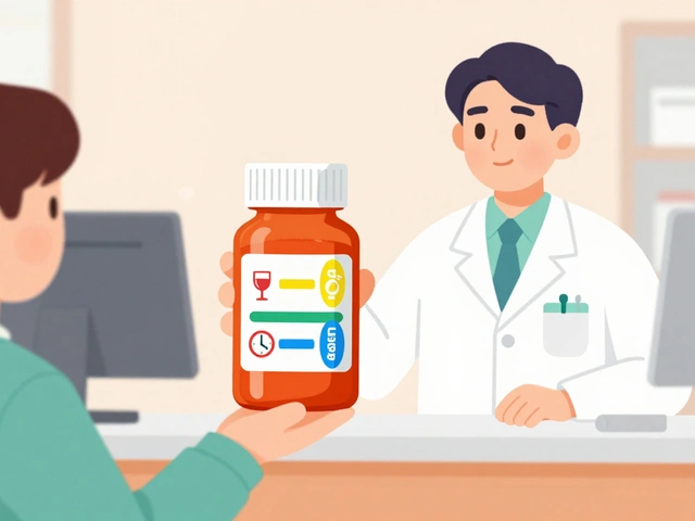 Pharmacy Auxiliary Labels: What the Color Stickers on Your Medicine Bottles Really Mean
