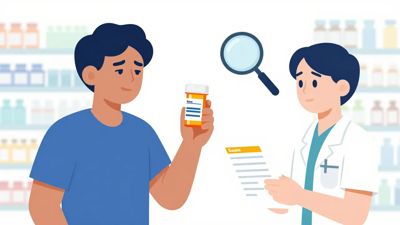 How to Confirm Your Name and Medication on a Prescription Label
